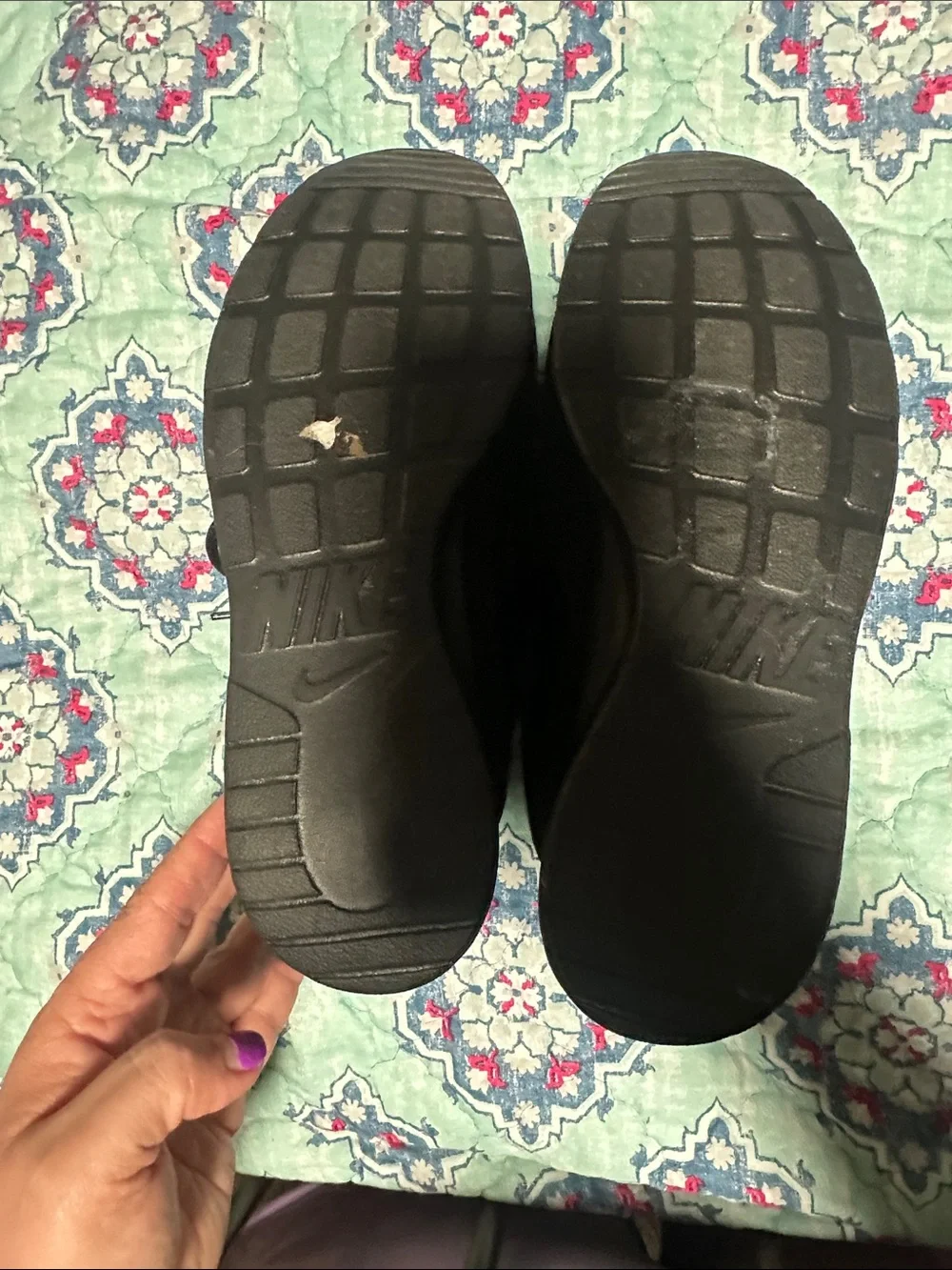 Nike Men's Black Athletic Running Sneakers